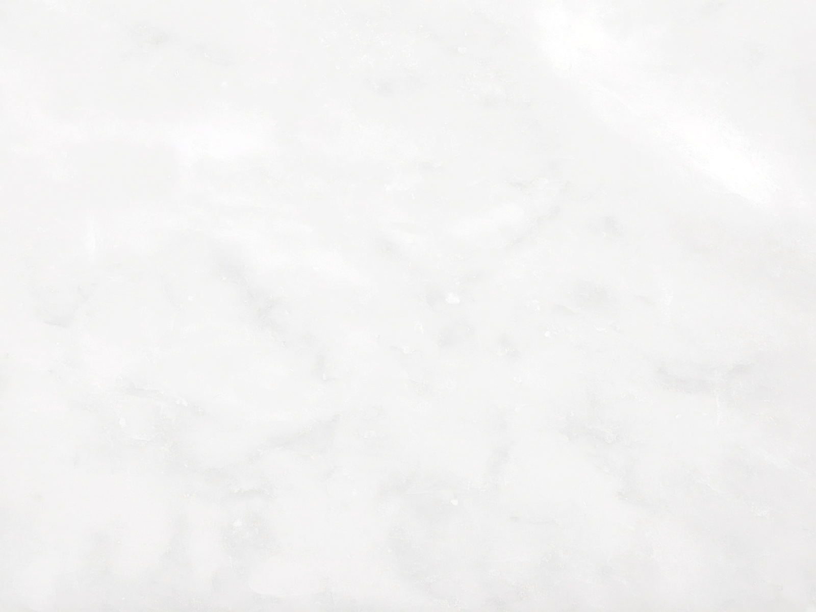 Pure White quartz — Bright white, little movement
